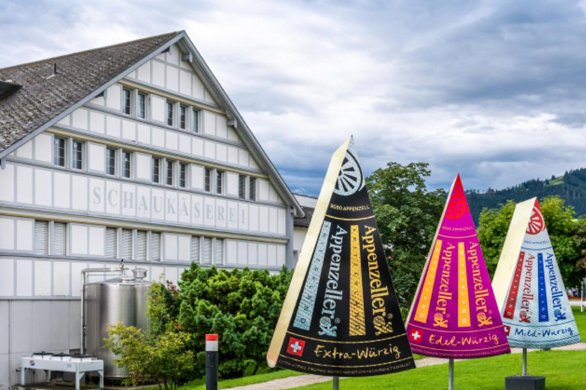 Appenzeller Schaukäserei in Stein AR